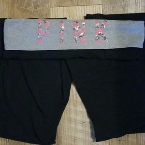 Victoria's secret pink yoga pants
